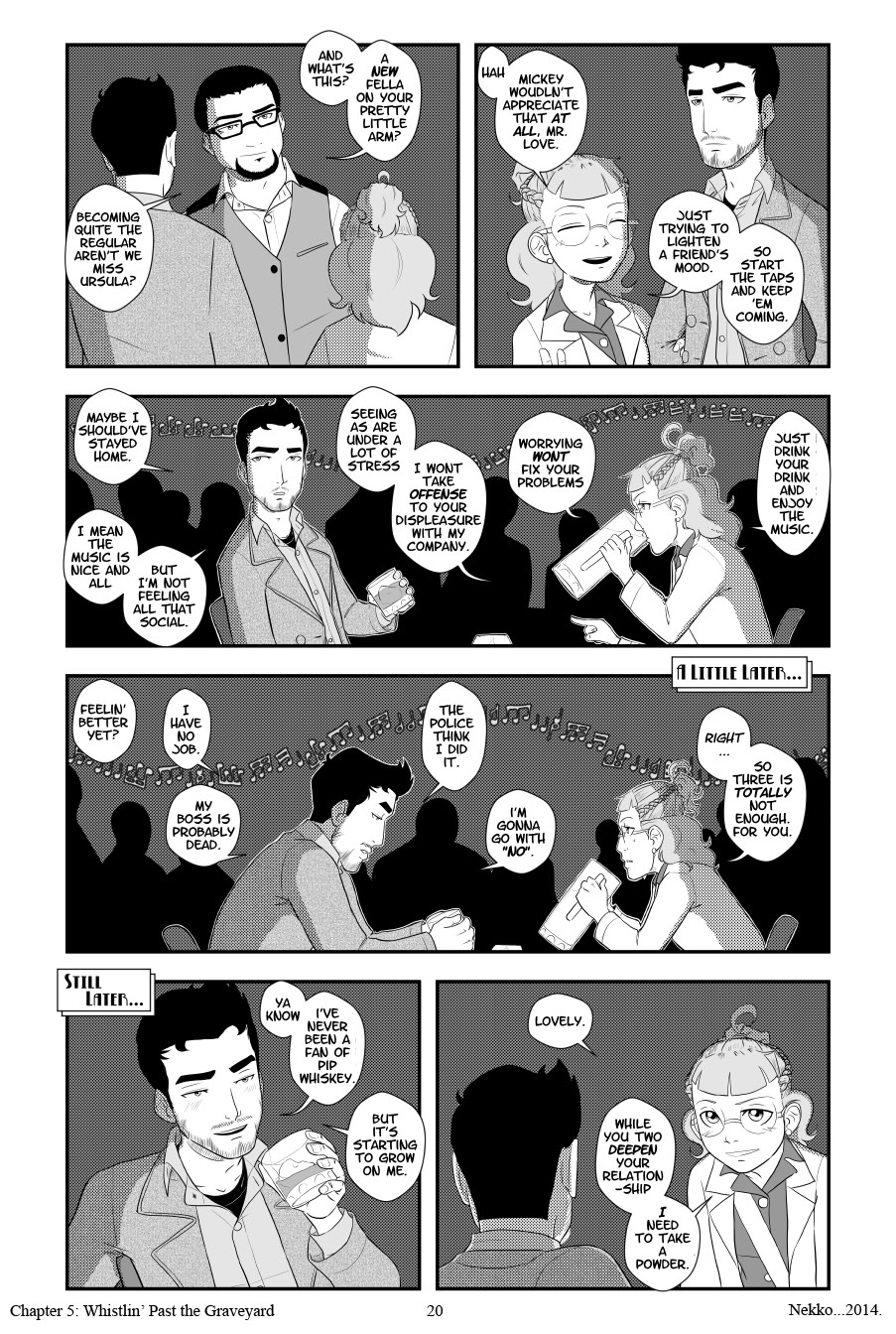 Whistlin Past the Graveyard page 20