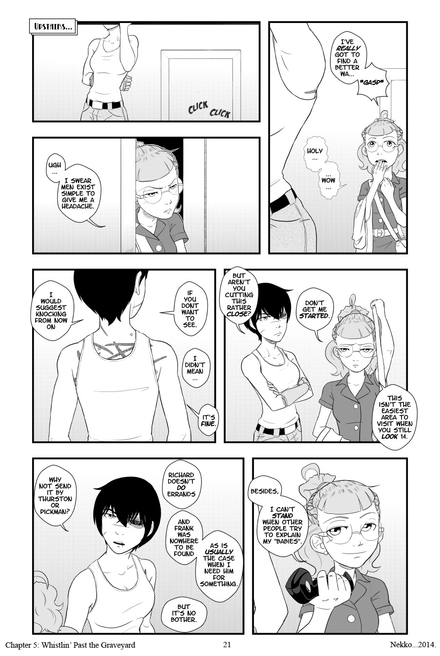 Whistlin Past the Graveyard page 21