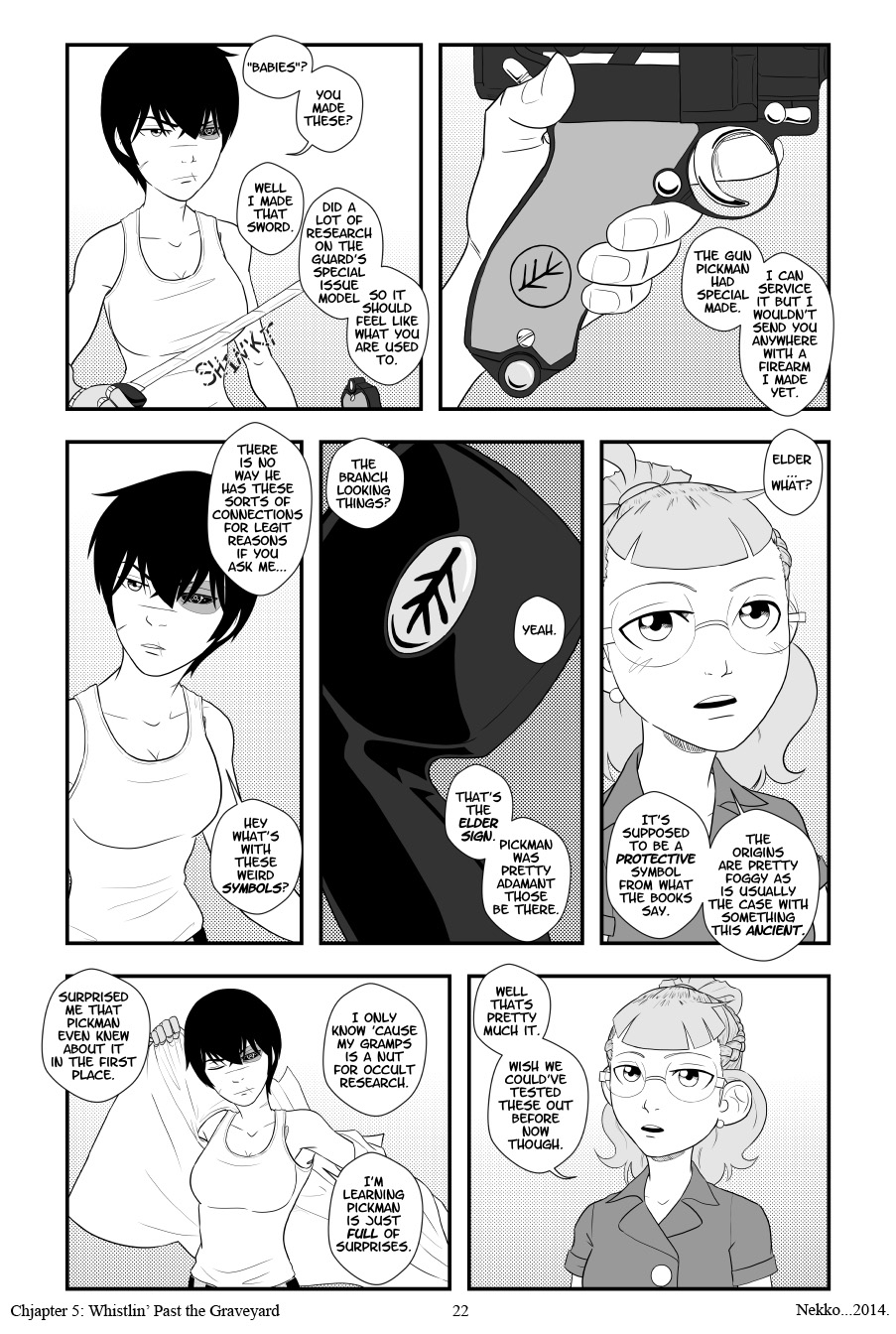 Whistlin Past the Graveyard page 22