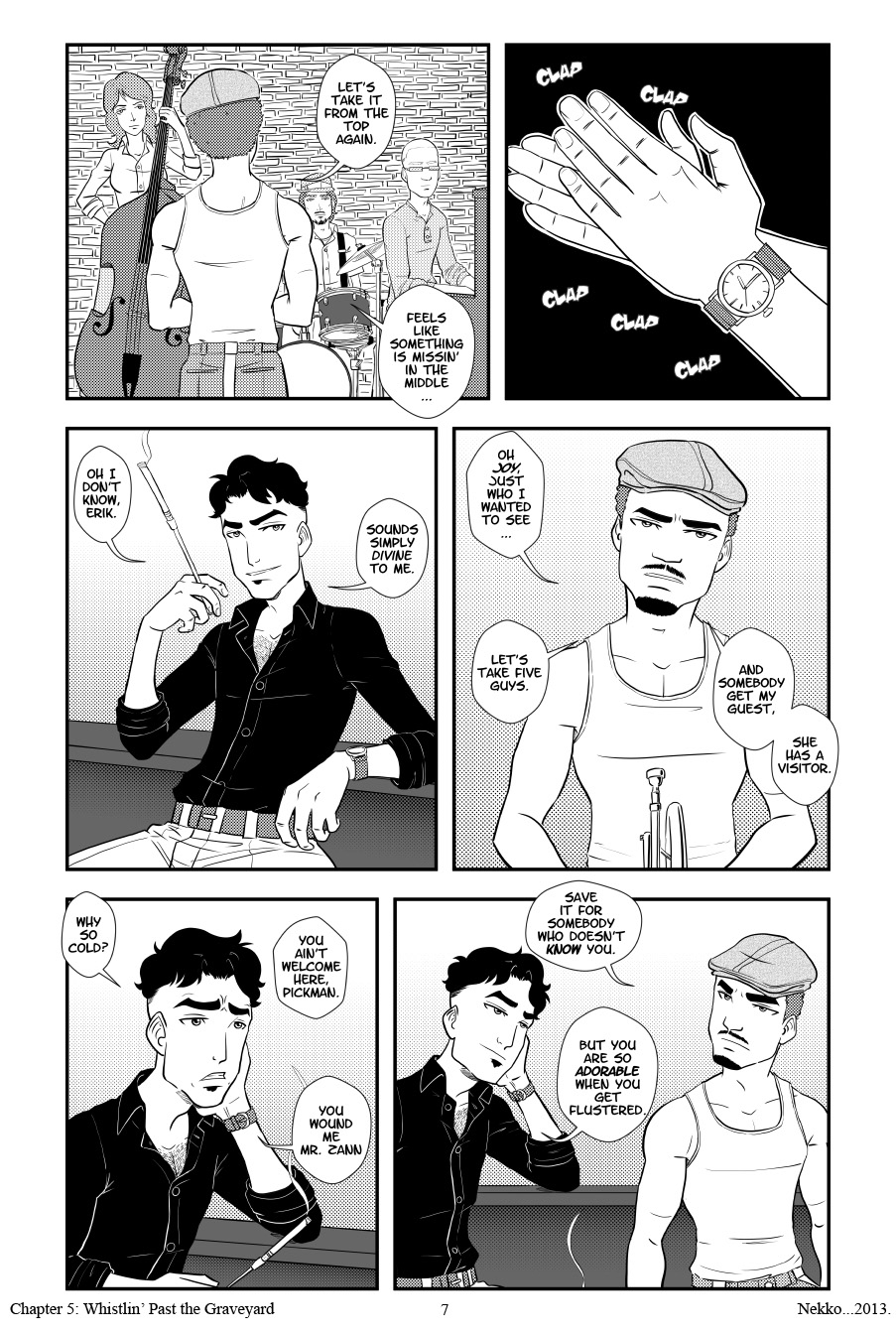 Whistlin' Past the Graveyard page 7