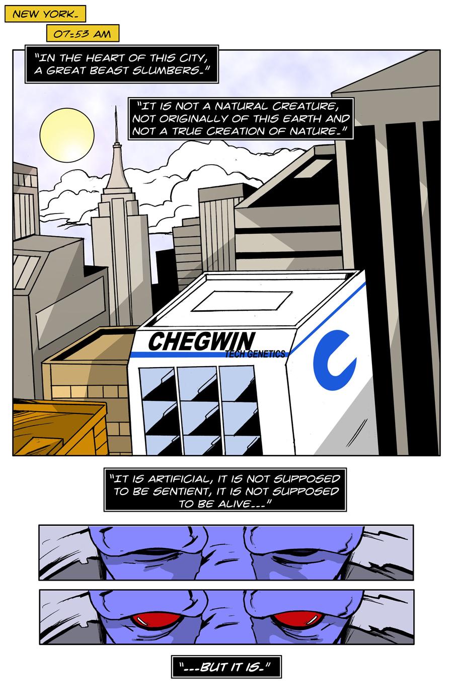 Darkness Within: Page 1 - Legacyhero