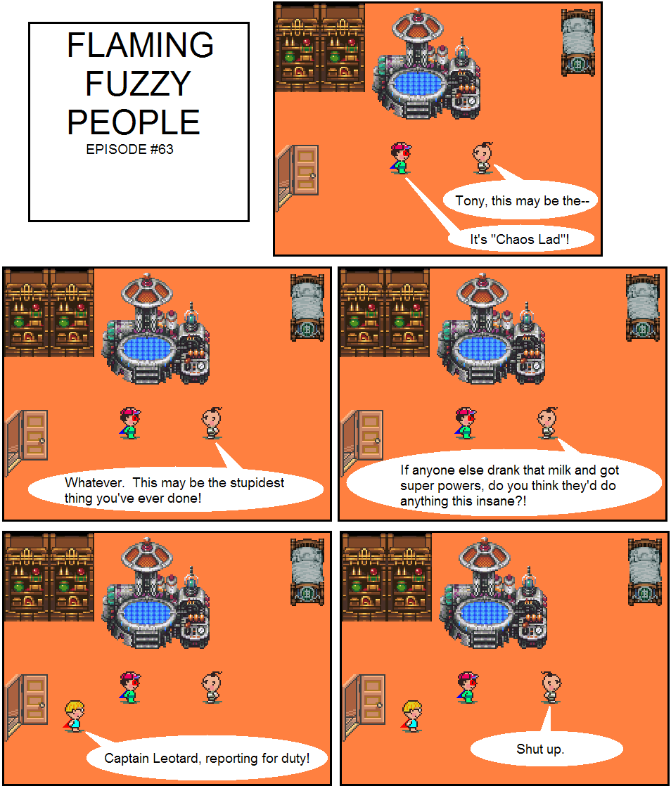 Flaming Fuzzy People #63