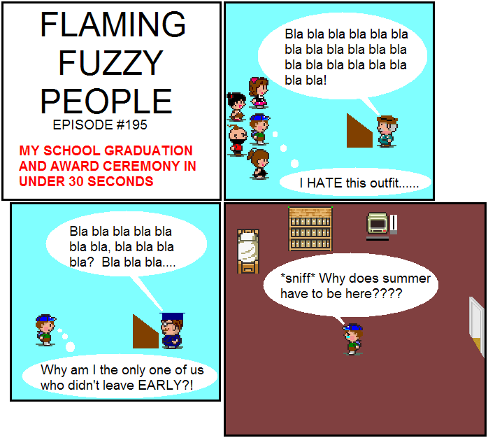 Flaming Fuzzy People #195