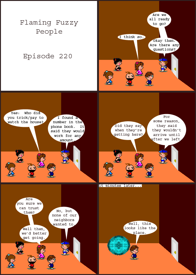 Flaming Fuzzy People Episode #220