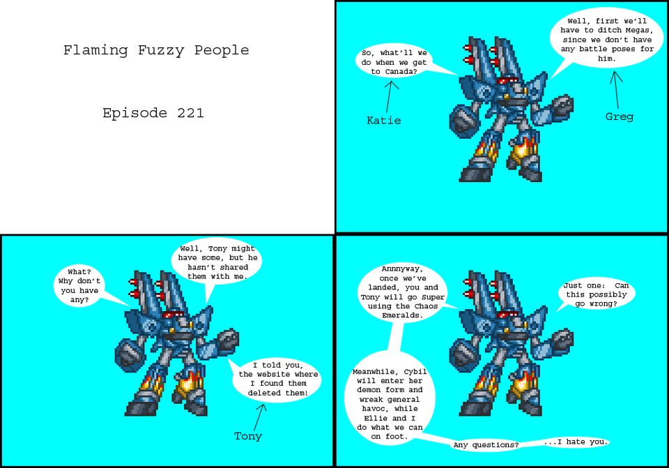 Flaming Fuzzy People Episode #221