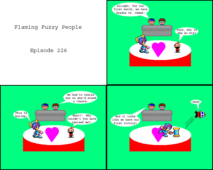 Flaming Fuzzy People Episode #226