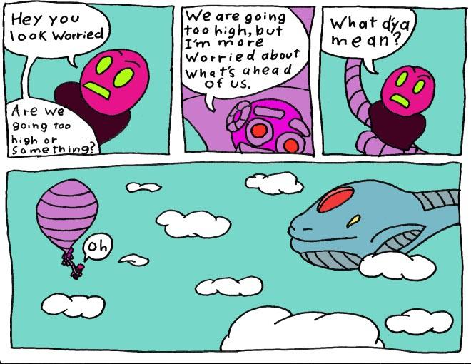 Oh noes! what a strange creature!