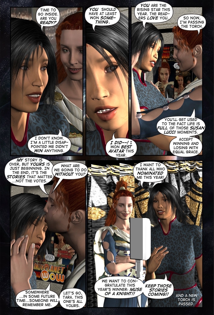 Best 3D/Poser Concession Speech
