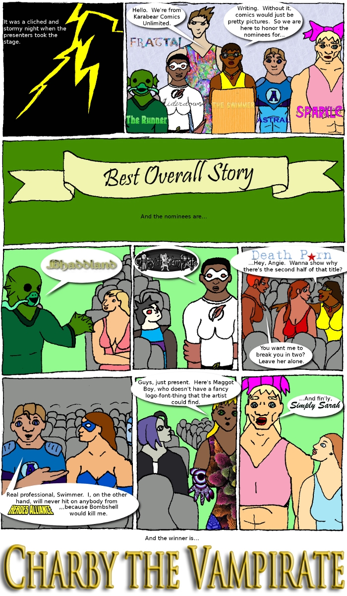 Best Overall Story Comic presented by shastab24