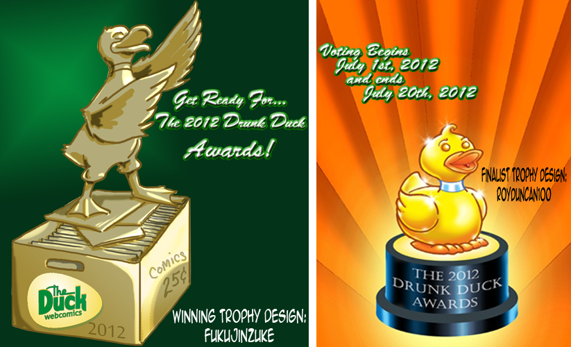 The Drunk Duck Awards 2012! (You're Invited)