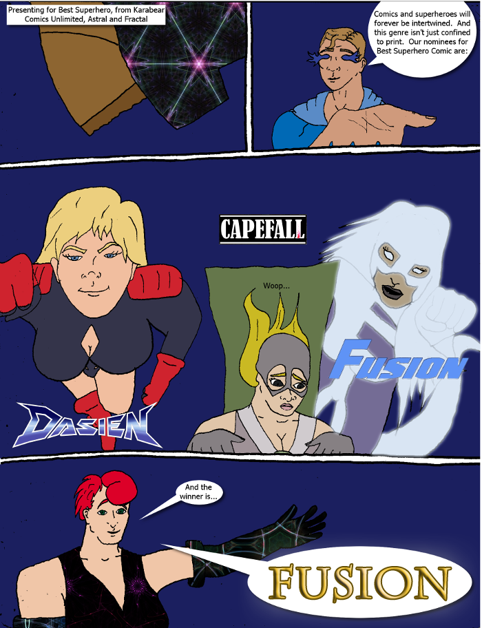 Best Superhero Comic presented by shastab24