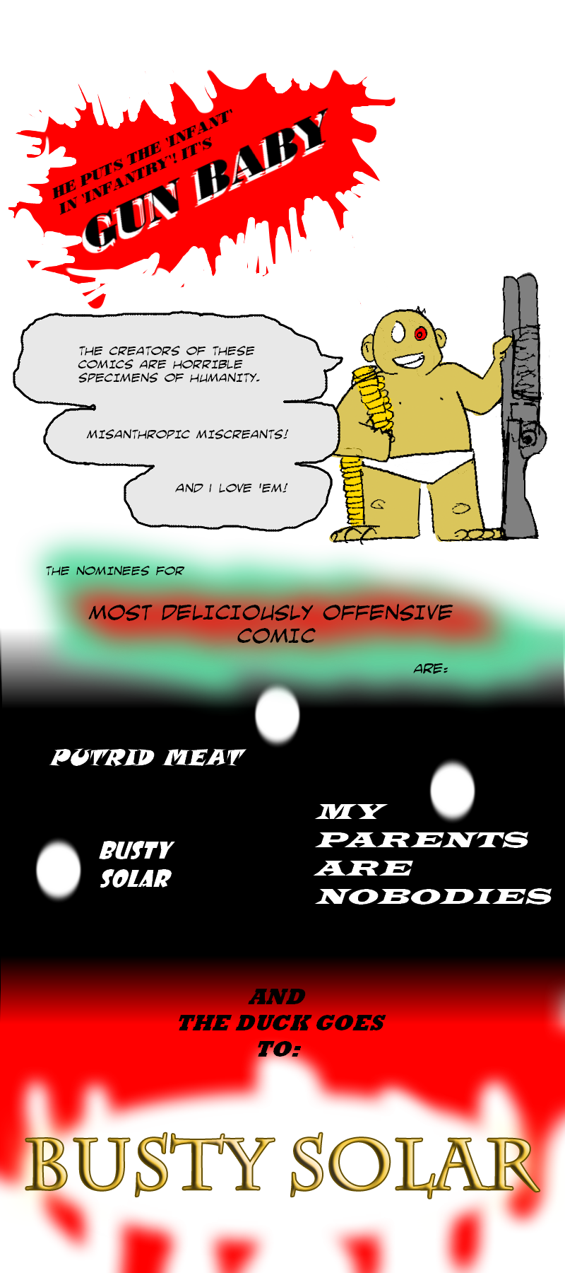 Most Deliciously Offensive Comic presented by Banes