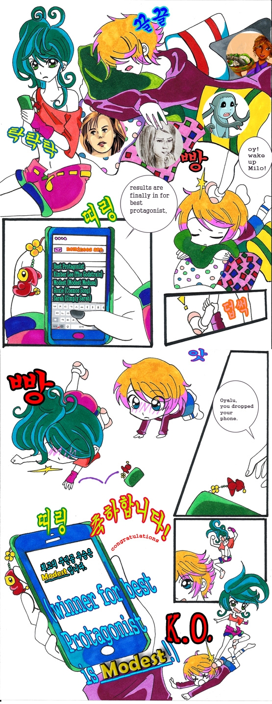 Best Protagonist presented by mika_yi