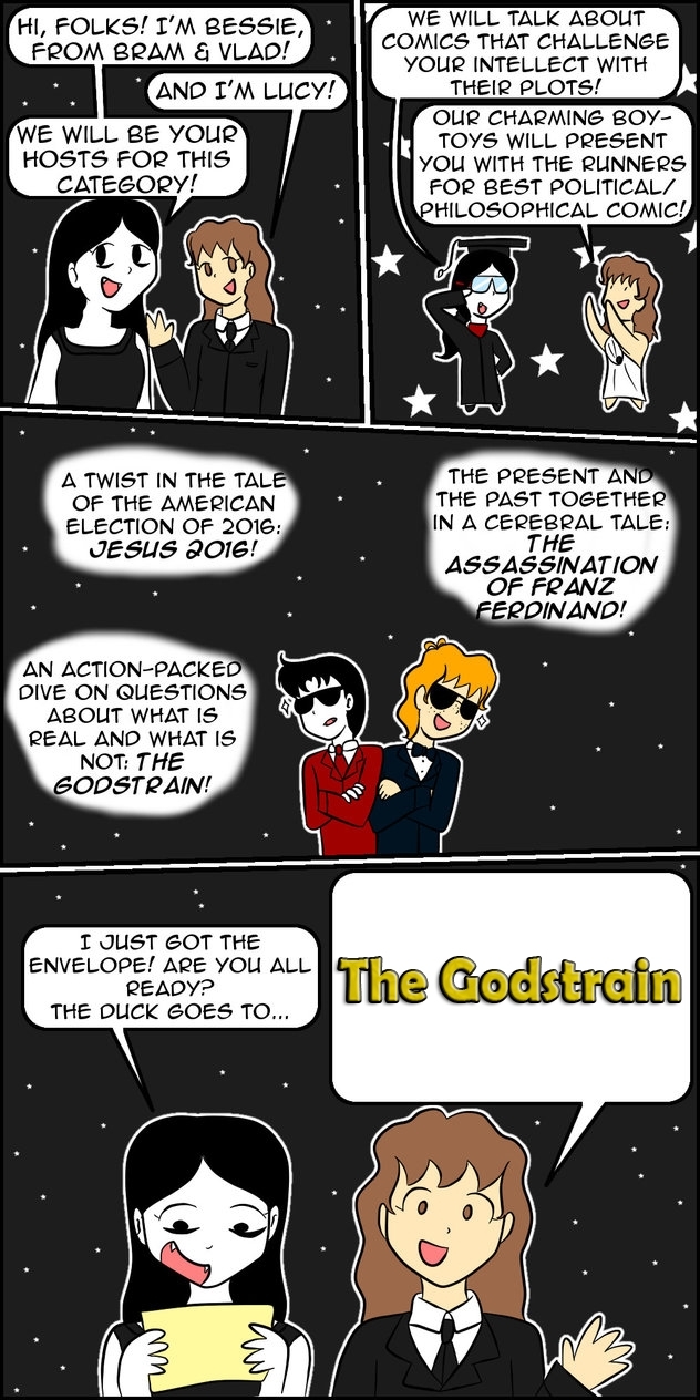 Best Philosophical/Political Comic presented by strixvanallen