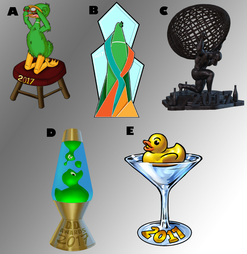 Vote for Your Favorite Trophy Design!