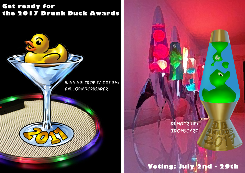 The Drunk Duck Awards 2017 (You're Invited)