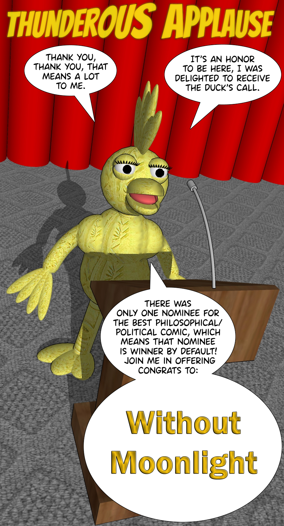 Best Philosophical/Political Comic presented by dpat57