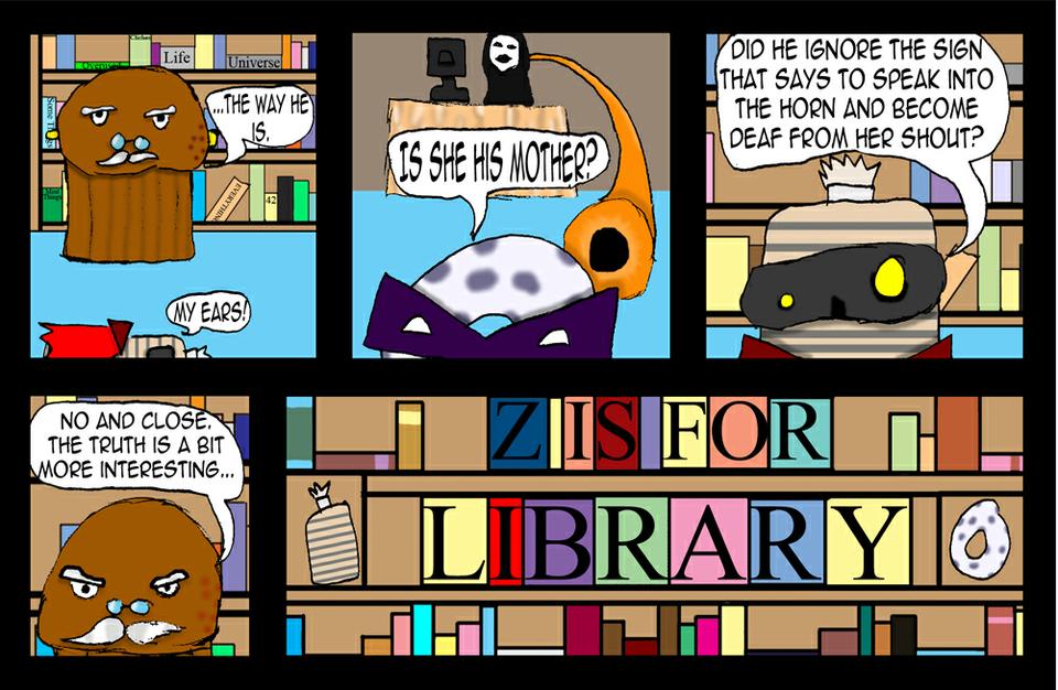 Page 60 - Z is for Library