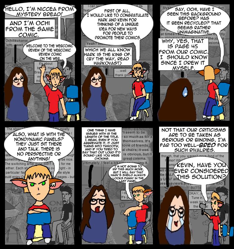 The Webcomic Review of the Webcomic Review Comic on the Web