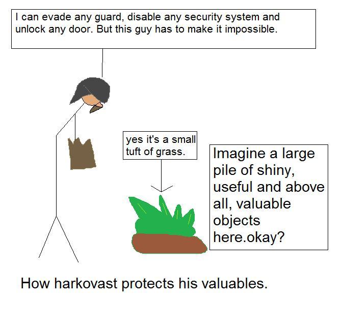 How Hark Hides His Valuables
