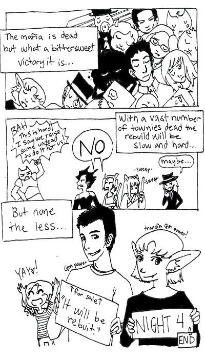 Night Four: Picking Up the Pieces