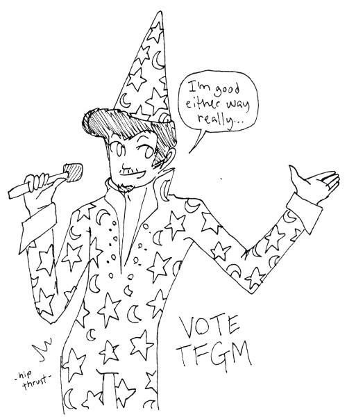 Vote for the Flying Green Monkey