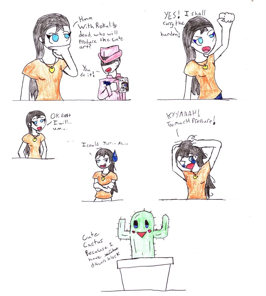 Who Will Draw Cute Pictures Now?