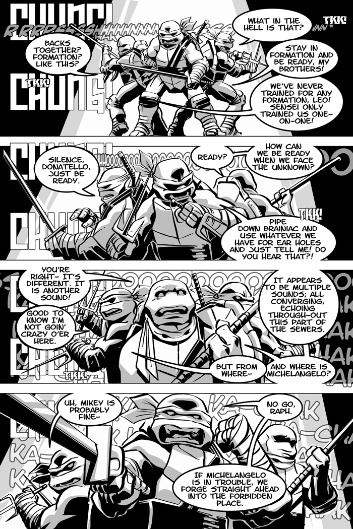 Ultimate Teenage Mutant Ninja Turtles Issue # 1 - Page 11
