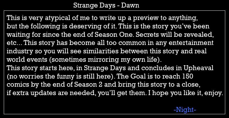 Strange Days - Dawn