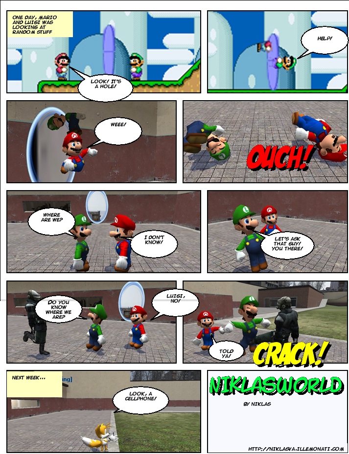 Niklasworld: 3 Mario and Luigi in: Ã‚Â½up.