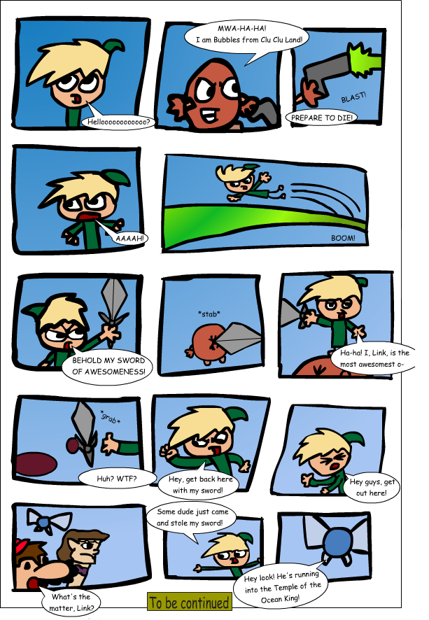 Teh Anti Nintendo Club # 9: Link's sword