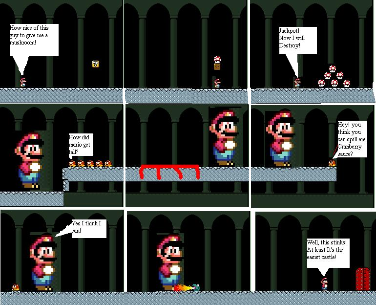 Chapter 1 - Mario gets very big.