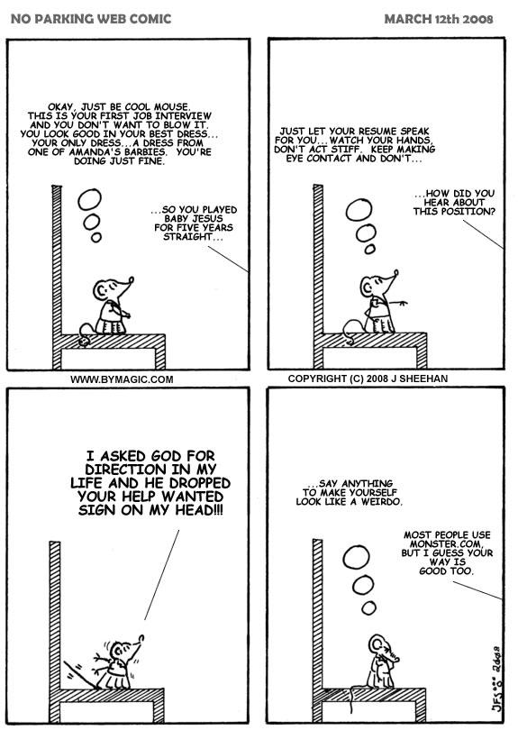 Mouse's Job Interview