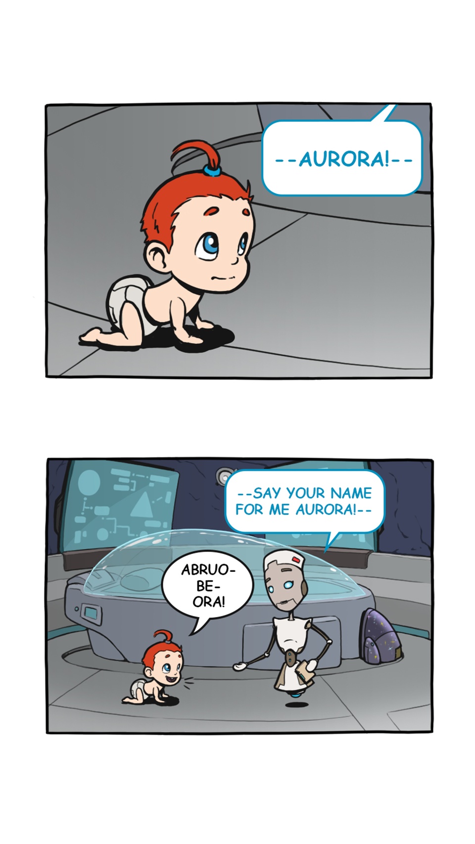 Aurora The Lost Medallion Life in the Cave Page 2