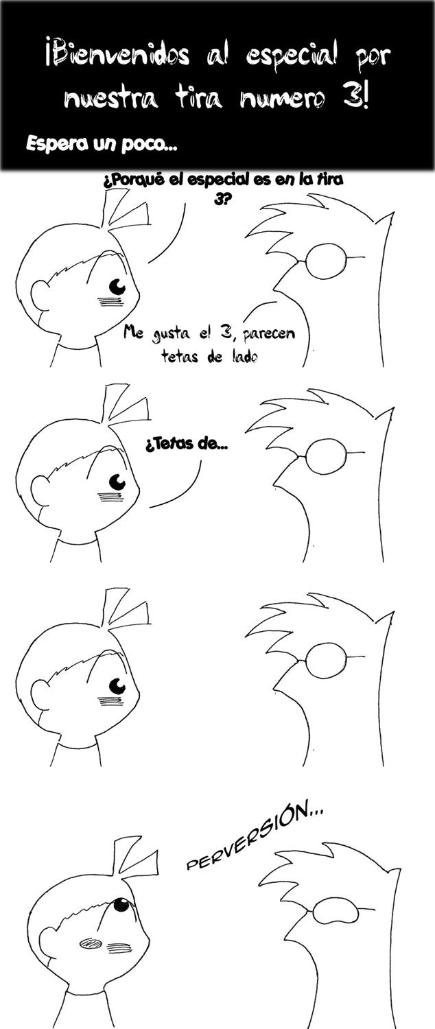 Tira 3: "Especial".