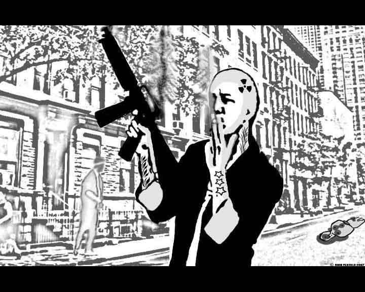 street shooting concept art
