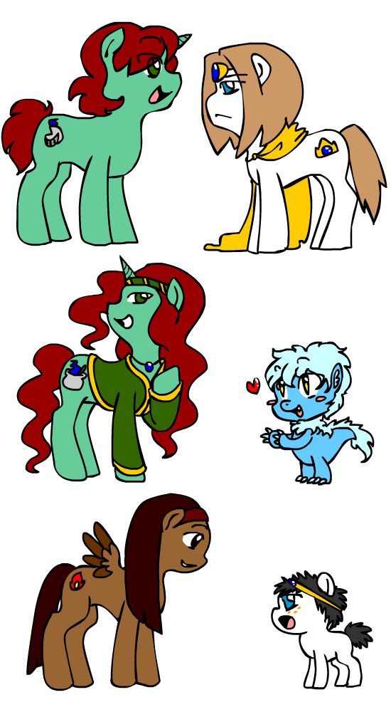 Medieval Ponies