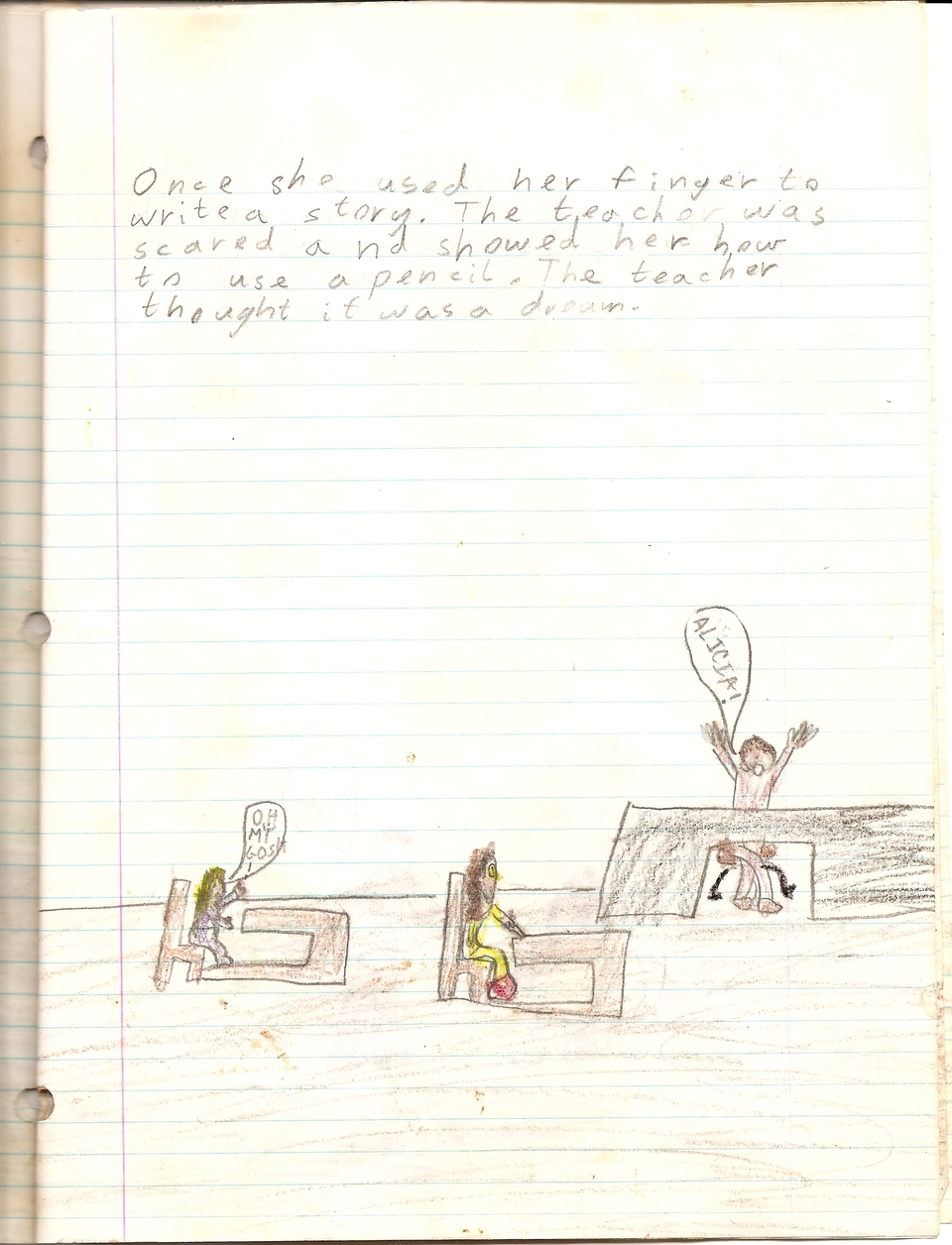 The Weird Kid original Page 10