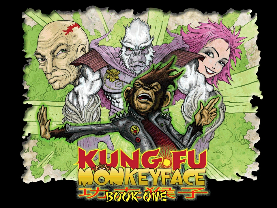 Kung Fu Monkeyface Book One cover