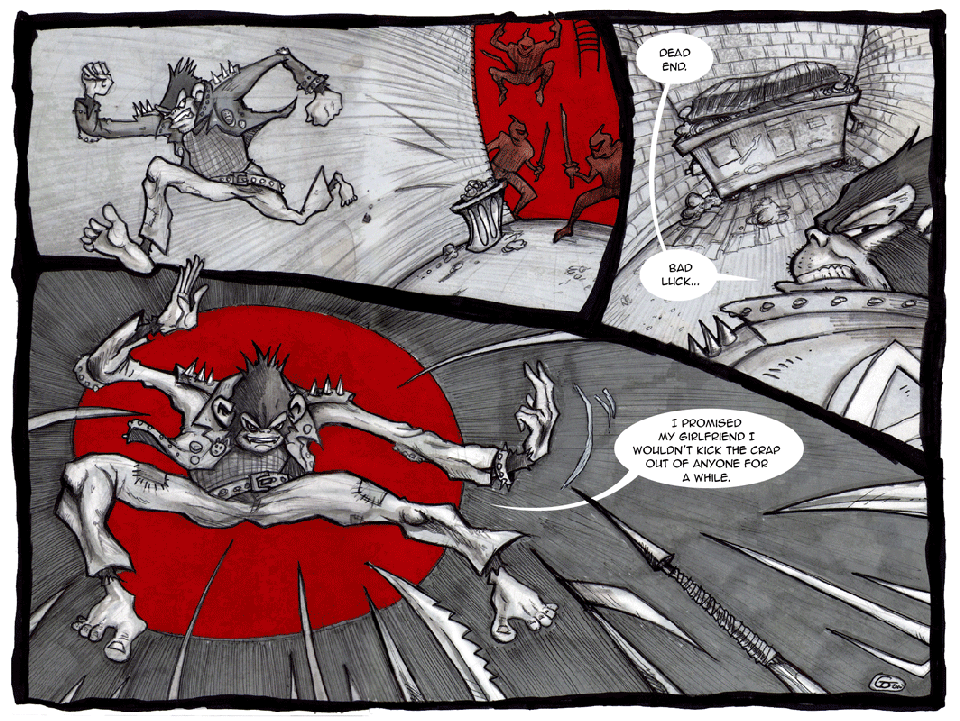 Kung Fu Monkeyface page 32