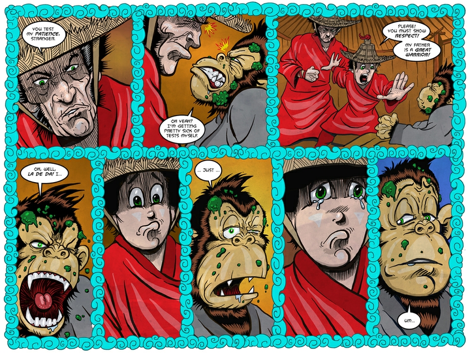 Kung Fu Monkeyface page 77