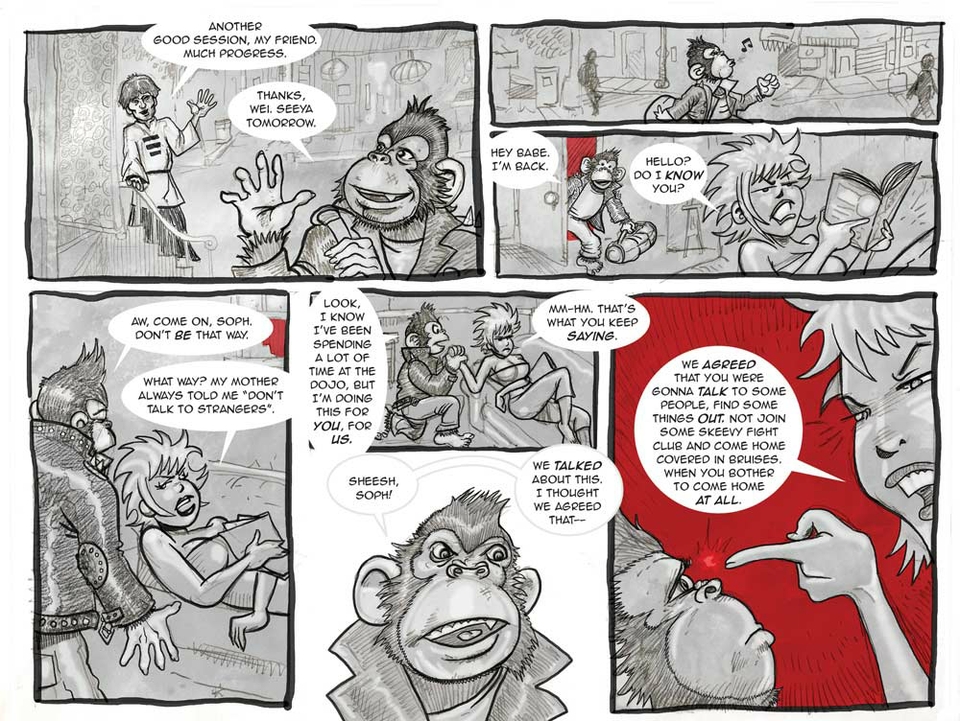 Kung Fu Monkeyface page 81