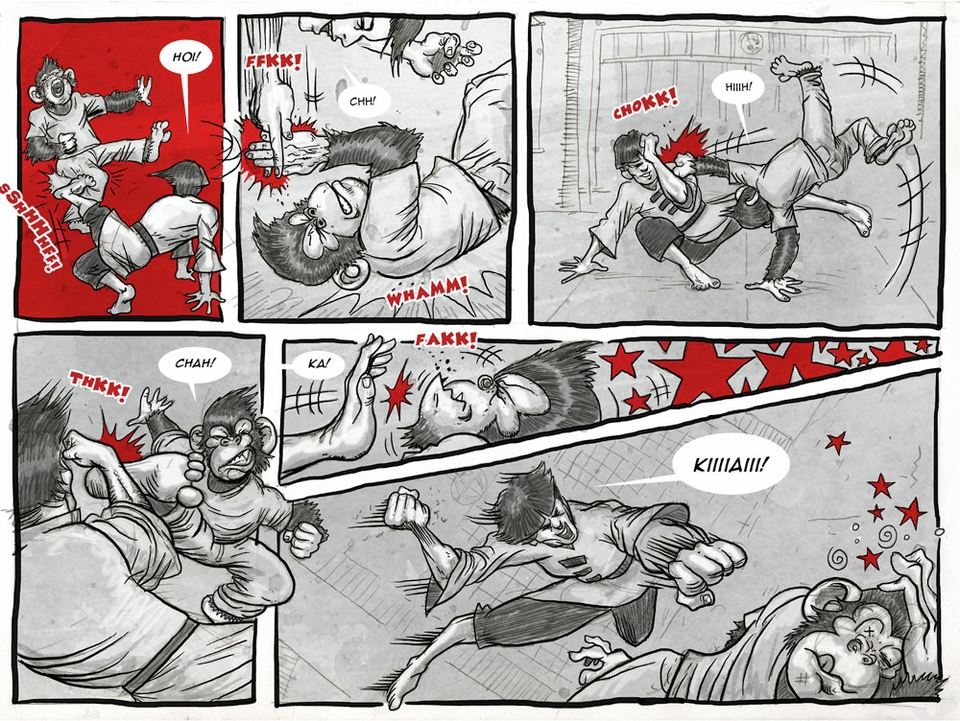 Kung Fu Monkeyface page 86