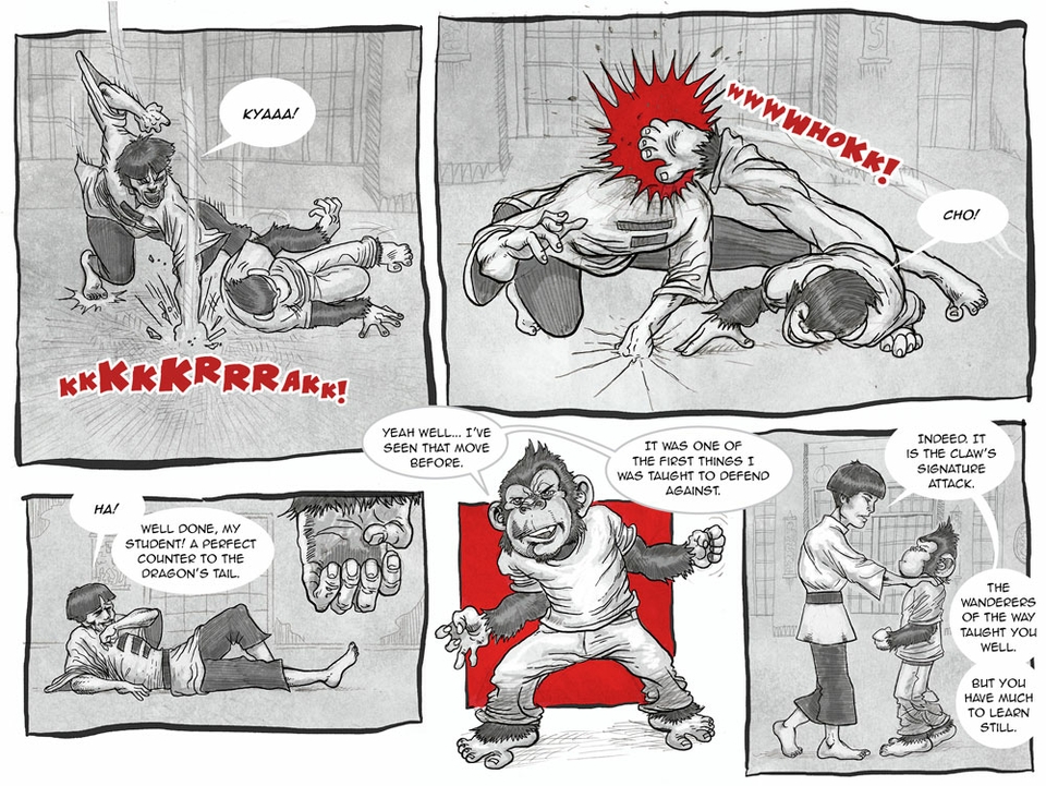 Kung Fu Monkeyface page 87