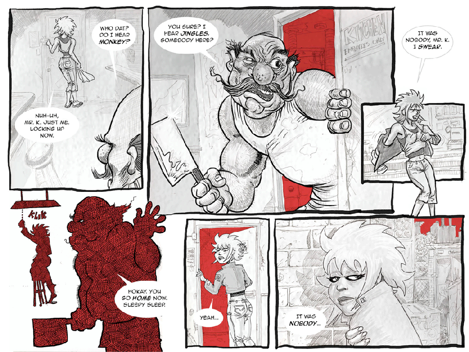 Kung Fu Monkeyface page 91