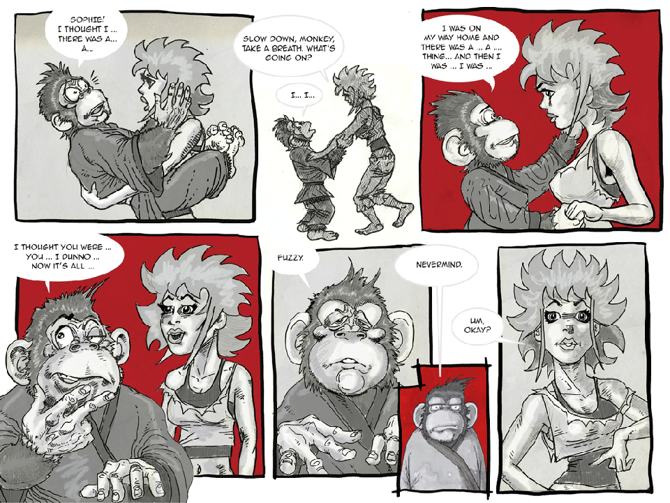 Kung Fu Monkeyface page 97