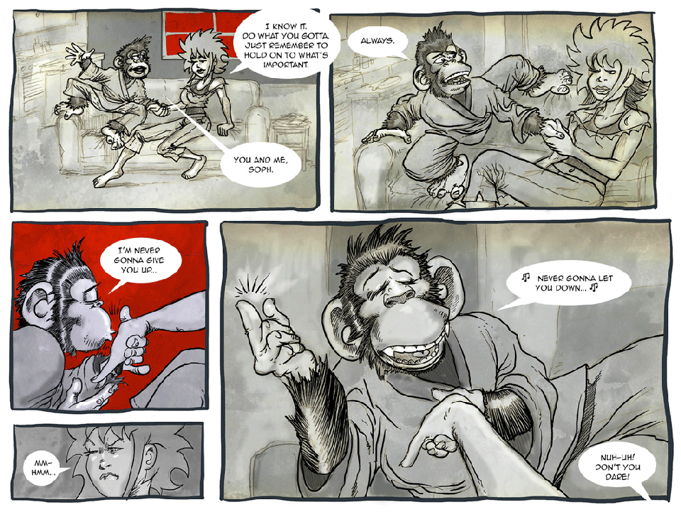Kung Fu Monkeyface page 99