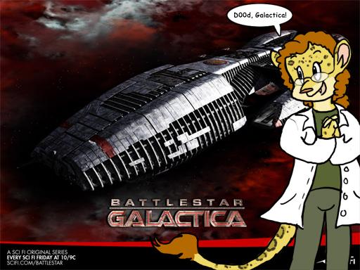 Battlestar Galactica Desktop commentary take 1