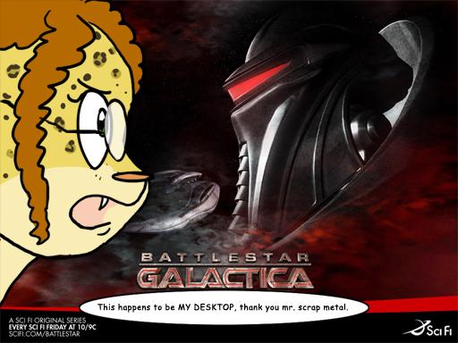 Battlestar Galactica Desktop commentary take 2