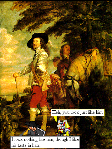 Charles 1 At The Hunt by Anthony Van Dyck